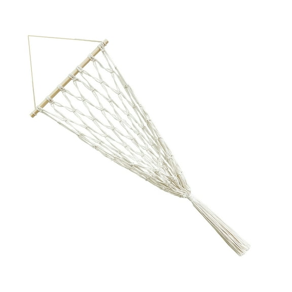 SDFGTstore Versatile Corner, Wall, and Ceiling Hangings Net for Stuffed Animals Versatile Toy Storage Hammock Stylish Fringe Holder