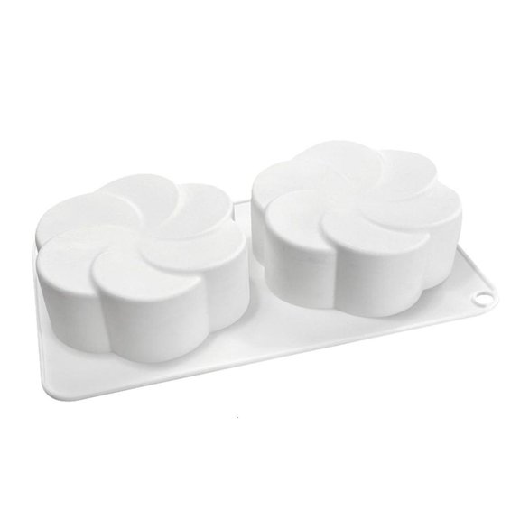 SDFGTstore Versatile Silicone Flower Shape Molds Unique Flower Mousse Cake Baking Silicone Molds For Artistic Dessert Creation