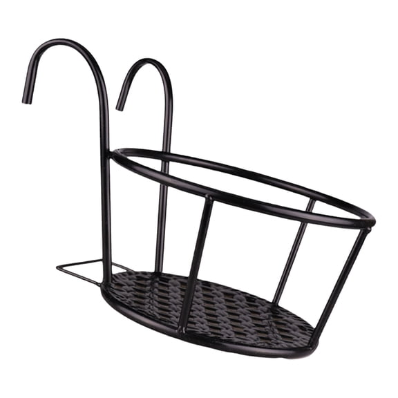 SDFGTstore Vertical Garden Iron Shelf Wall Mounted Planter Holder Storage Rack Decorative Plant Display Space Saving Organizer