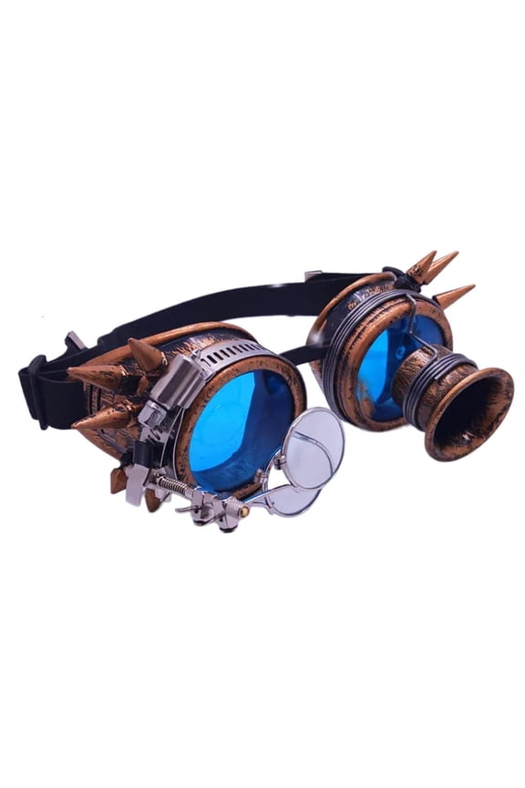 Vintage Victorian Steampunk Goggles Glasses Punk Cyber Gothic Sunglasses Face for Women Men