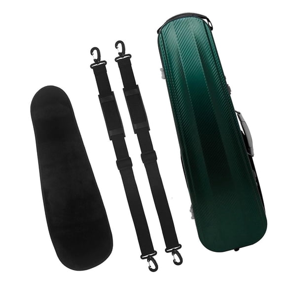 SDFGTstore Violin Box Carbon Fiber Hard Shell Suitable for Violin with Sheet Music Storage