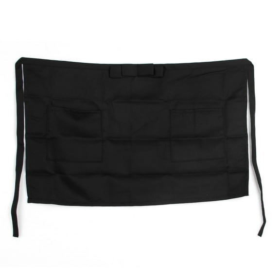 SDFGTstore Waist Apron Short Dining Room Serve Waterproof Oil Proof Keep Clean for Baristas Handmade Coffee Protective