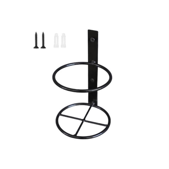 SDFGTstore Wall Mounted Metal Wine Holder Storage Hardware Included for Home Restaurants
