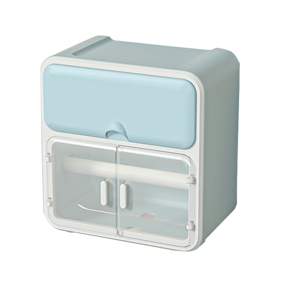 SDFGTstore Wall Mounted Tissue Box Hanging Paper Towel Holder Toilet Paper Box