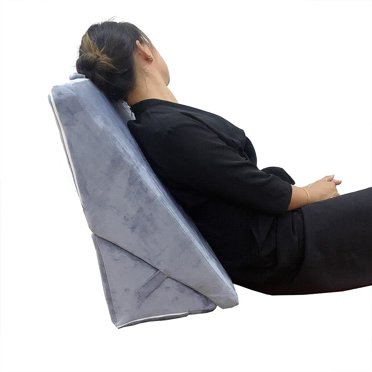 Adjustable Positioning Wedge Pillow For Side Sleeping | Back Pain Relief & Post-Surgery Support