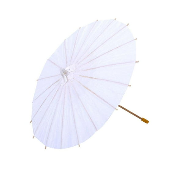 SDFGTstore White Paper Umbrella For Artistic Expression Kids Hand Painted Design Projects 4 Sizes Classroom Party Craft Supply