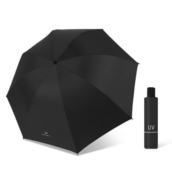 SDFGTstore Windproof Travel Umbrella for Sun Rain 8 Ribs Folding Umbrella Windproof Parasol