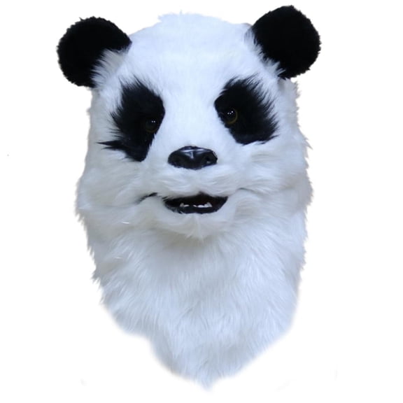 SDFGTstore Wolf Novelty Full Head for Masquerade Full Head MasPanda Wolf Lion Foxes for Wolf Lion Foxes Panda For Masquerade Dog Wolf Lion Foxes Chimp Costume