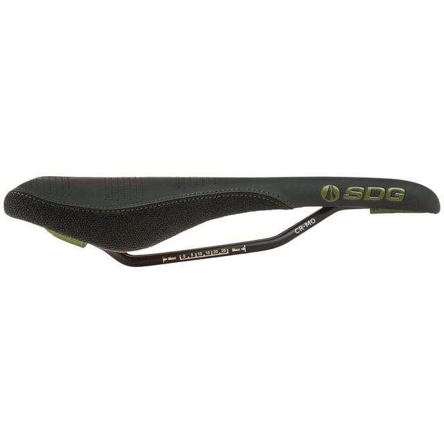 SDG Radar Saddle For Mountain Biking - Enduro/Trail, 270mm, 230g, With Peri-Canal Groove & Kevlar Sides