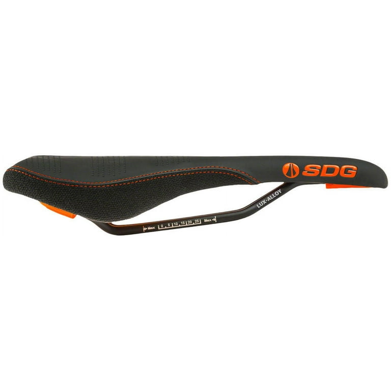 SDG Radar Saddle - Lux-Alloy, Black/Orange - Walmart.com