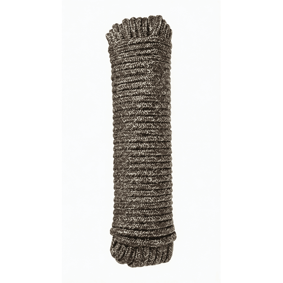 SDHUATUO 9mm ×100ft Diamond Braided Polypropylene Rope, 16 Strands High Strength Utility Rope (Camouflage)
