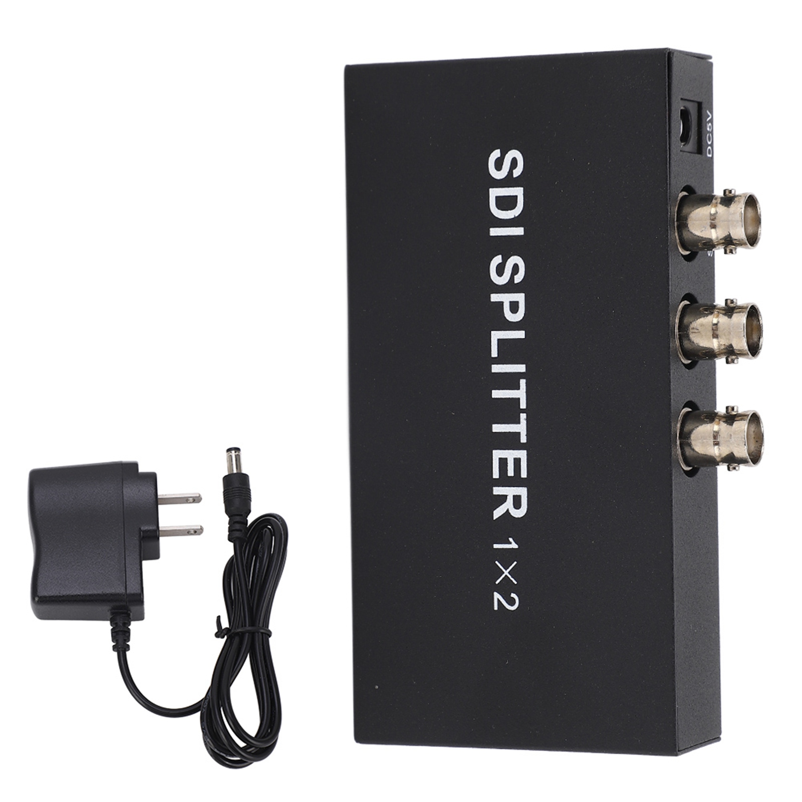 SDI 1X2 Splitter 1 In 2 Out Distribution Repeater Extender US Plug 100 SDI 1X2 Splitter 1 In 2 Out Distribution Repeater Extender US Plug 100