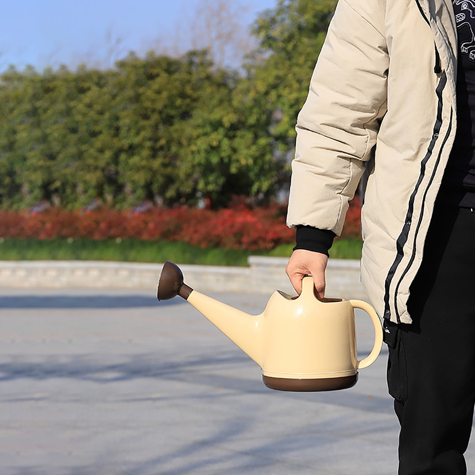 SDJMa 1 Gallon Watering Can for Outdoor Plants, Indoor Plants Watering