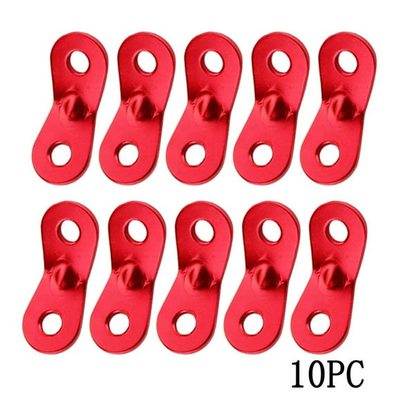 Herrnalise 10pcs Camping Accessories Tent Rope Fastener Guyline Tensioner Rope Adjuster