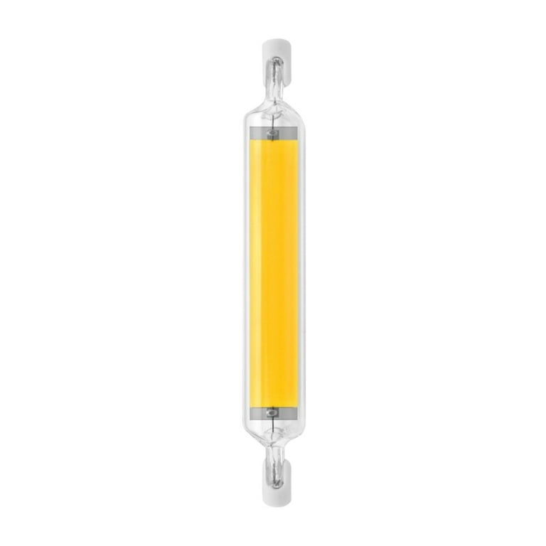SDJMa 118mm 20W R7S LED Bulb J Type High Brightness 220V R7S Base Daylight White Double Ended Flood Light with 360 Beam Angle