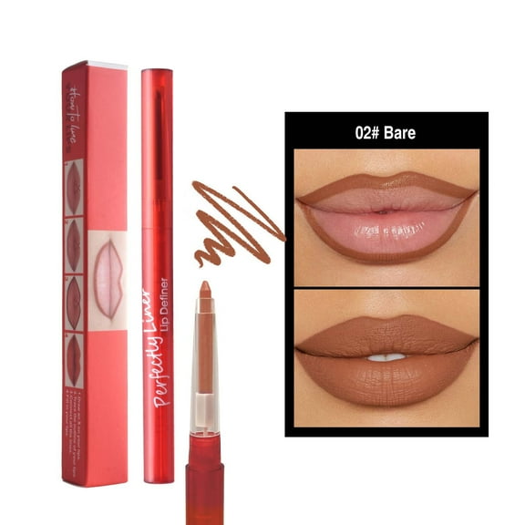 SDJMa 12 Colors Matte Lip Liner Crayon Pencil and Lipstick ,Crayon Lipstick Makeup Set,24 Hour Long Lasting Waterproof Lipstick, Lip Pencil Liners Makeup Gift For Girls Womens Birthday (B)