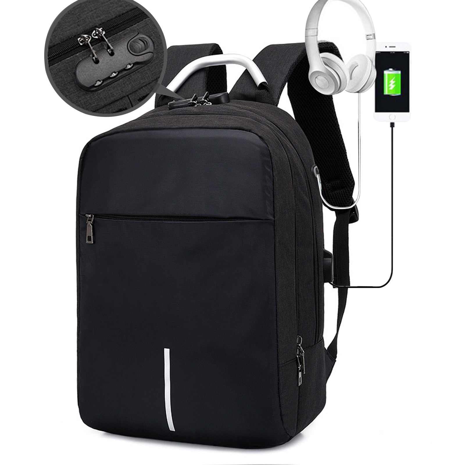Backpack usb anti theft hotsell