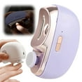 thumbnail image 1 of SDJMa 2-in-1 Automatic Nail Clipper & Polisher – Rechargeable Electric Nail Trimmer with 2 Speeds, Catcher Included for Adults & Seniors, Purple, 1 of 6