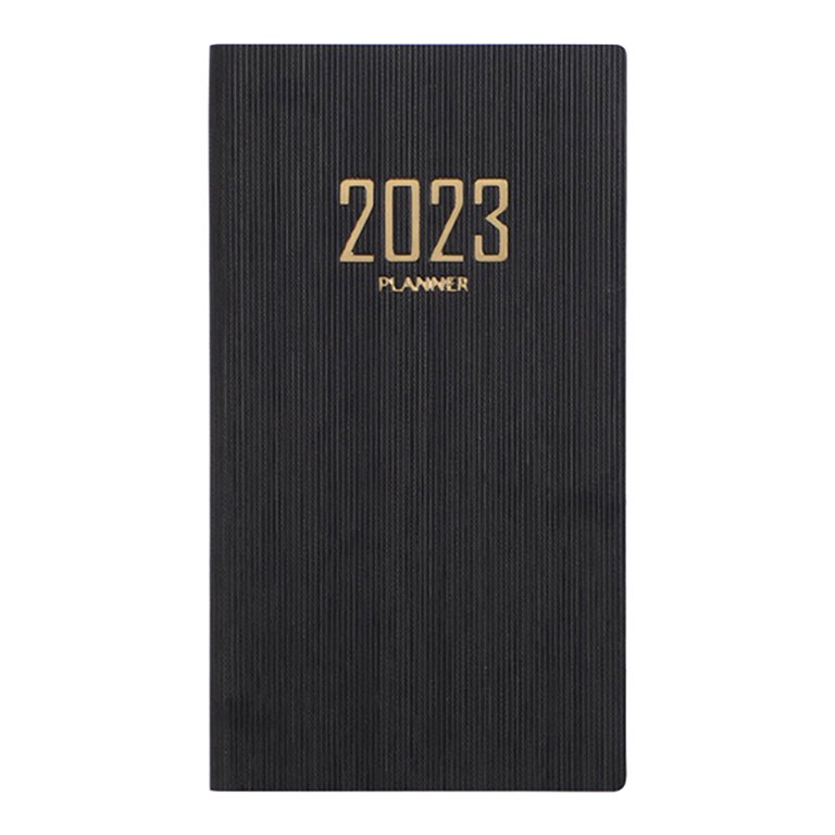 SDJMa 2023 Weekly Pocket Calendar Weekly Planner Organizer, 2023 Calendar  with Notepad, 3.7" x 6.8" A6 Notebooks for 2023 Planner, Personal Planner  Daily Planner Notebook Travel Diary - Walmart.com