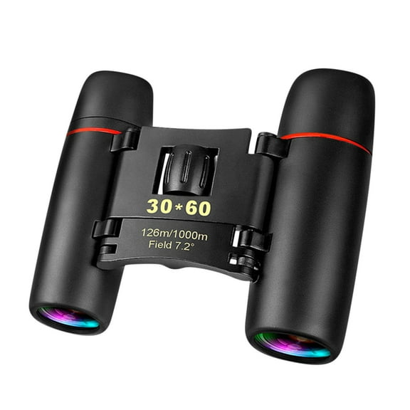 SDJMa 30x60 Binoculars for Adults Compact, Mini Binoculars for Adults Kids Bird Watching Hiking Wildlife Hunting Portable Pocket Size Fogproof Waterproof Binoculars Telescope for Travelling
