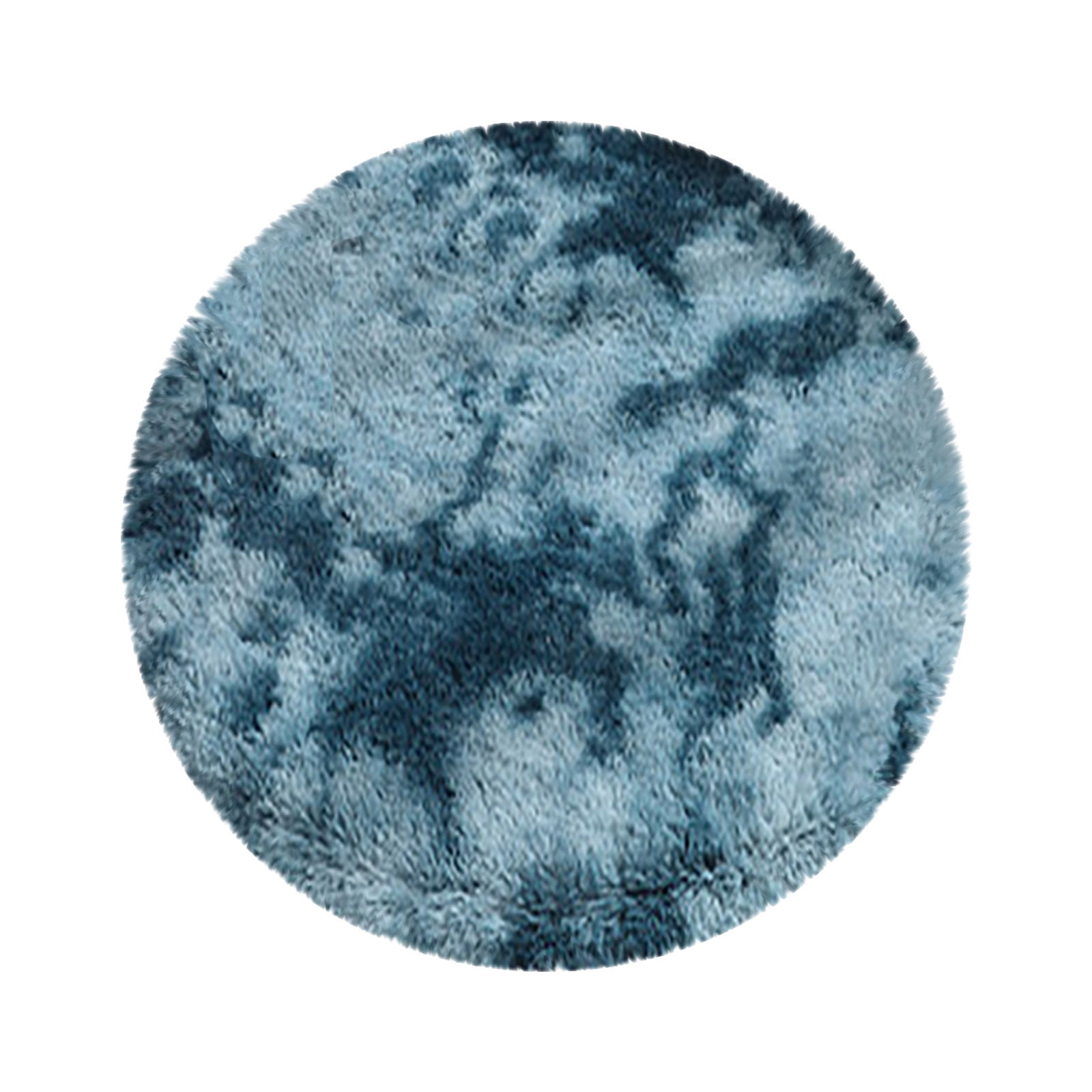 SDJMa 39 Inch Soft Round Rug for Bedroom Modern Fluffy Circle Carpet