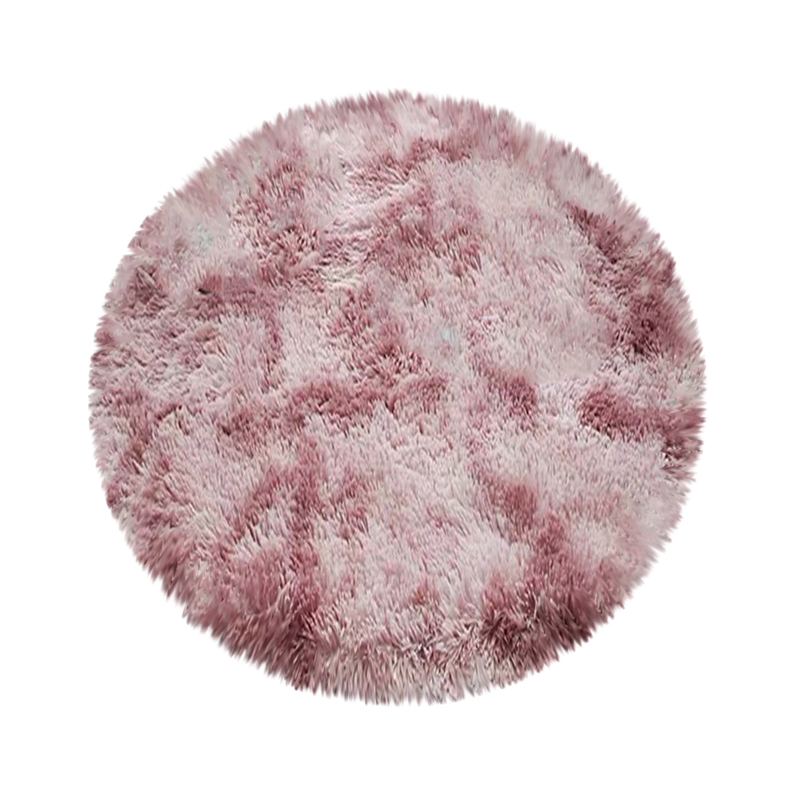 SDJMa 39 Inch Soft Round Rug for Bedroom Modern Fluffy Circle Carpet