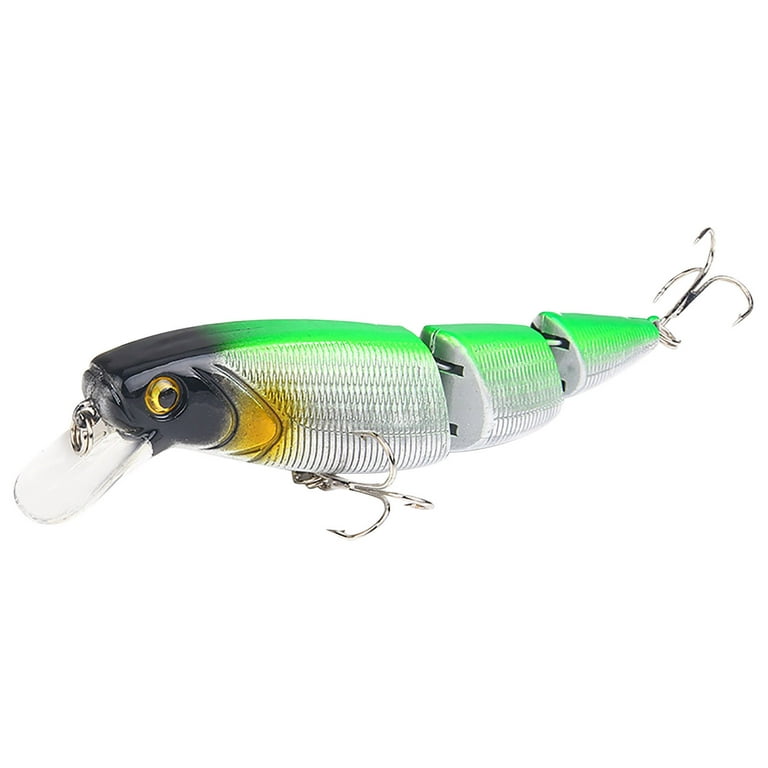 SDJMa 4.5 Fishing Lures for Bass Trout, Multi Jointed Swimbaits, Slow  Sinking Bionic Swimming Lures for Freshwater Saltwater Bass Lifelike Fishing  Lures Kit 