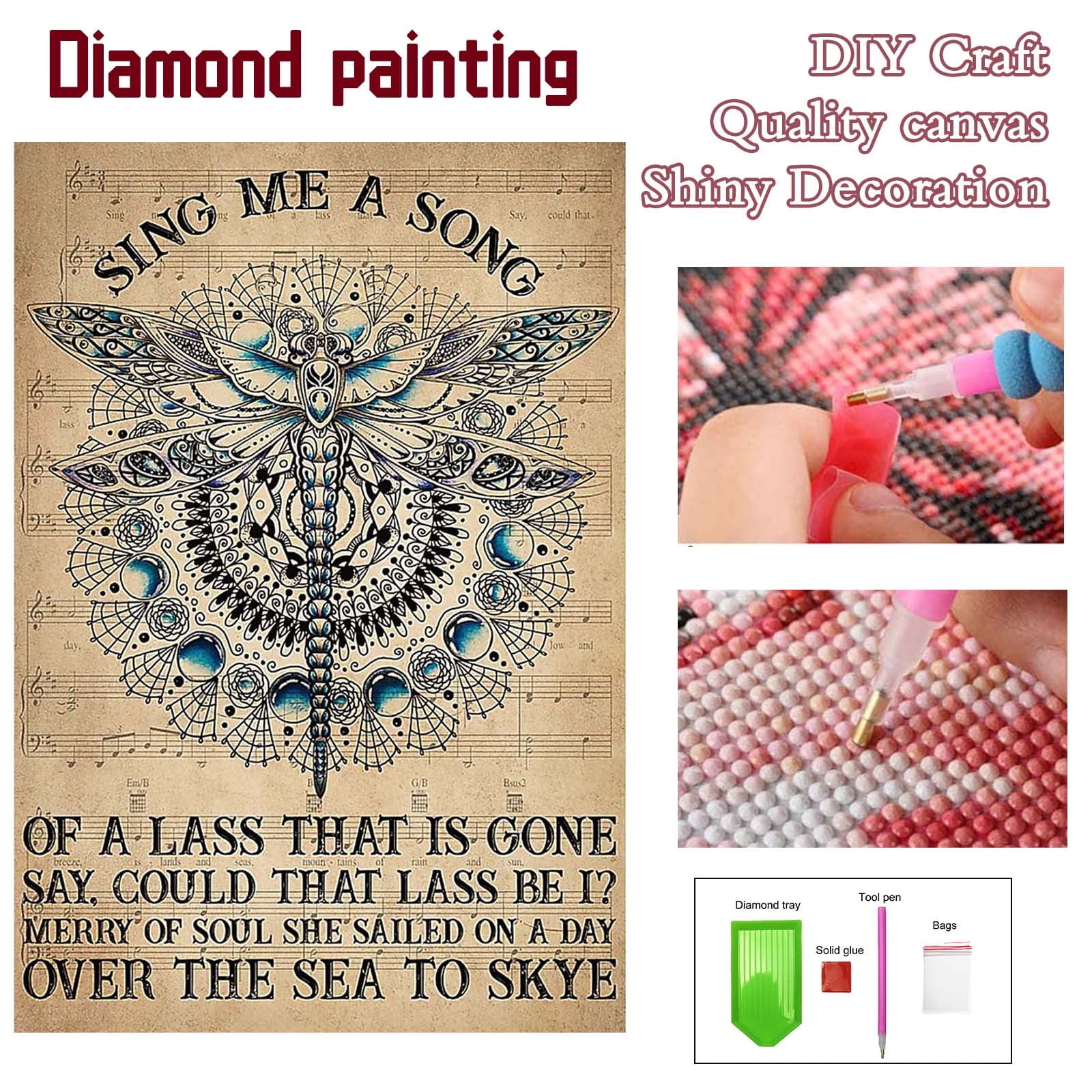 5d Diamond Painting Kits For Adults, Diy 5d Diamond Art Kits Adults Sun Flowers  Diamond Painting Flowers Kits St. 30x40 Cm
