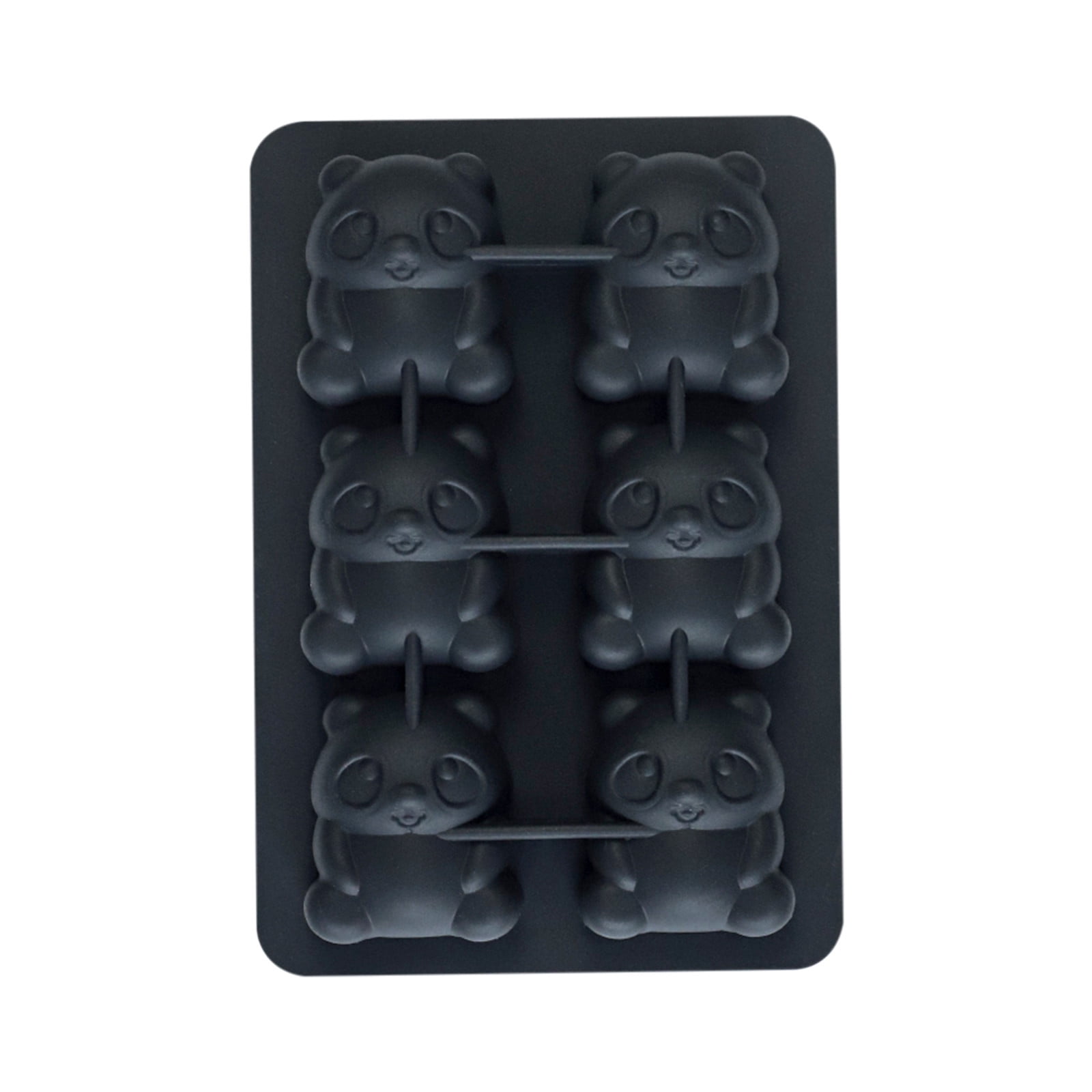 SDJMa 2 PCS Funny Ice Cube Tray, Silicone Diy Mould Shark Fin Chocolate  Jello Mould Mold Tool, Total 8 Cavities