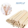 thumbnail image 1 of SDJMa 7mm HB Hexagonal Wooden Pencils in Bulk, 10 Pcs Natural Wood Grain Pencils, Sturdy, Break-proof, 1 of 8