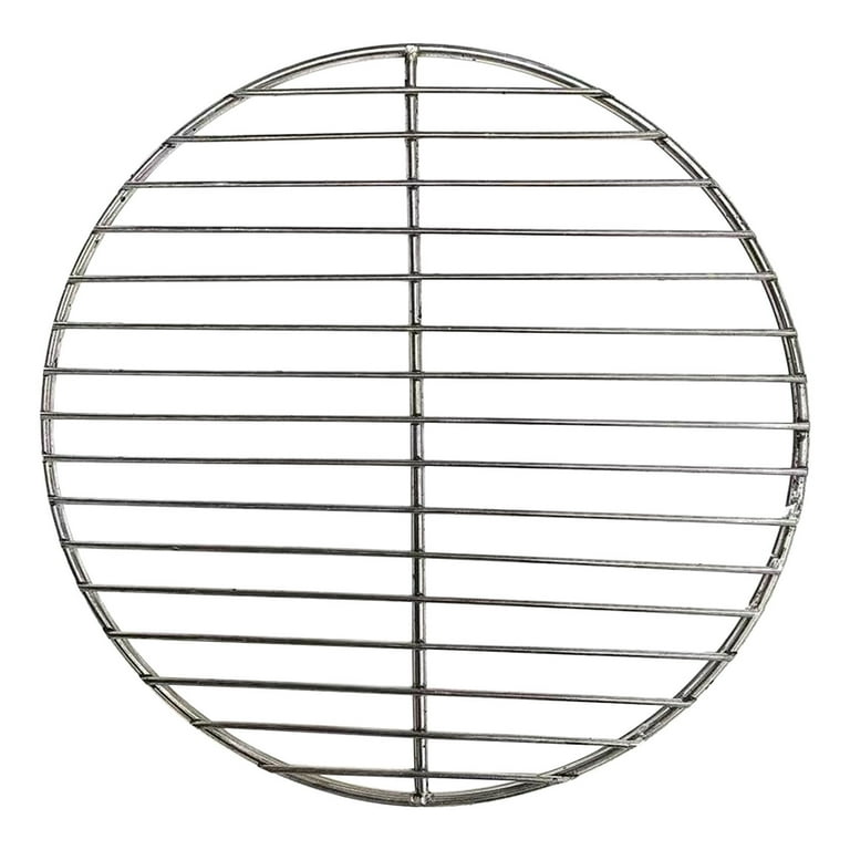 SDJMa 8&quot;/9&quot;/11&quot; Stainless Steel Circular Grill Mesh Thick BBQ High 