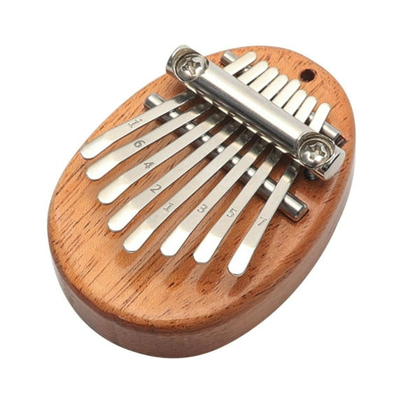 SDJMa 8 Key Mini Kalimba High Quality exquisite Finger Thumb Piano Marimba Musical good accessory Pendant Gift