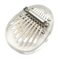 thumbnail image 1 of SDJMa 8 Keys Mini Kalimba Thumb Piano Solid Wood Finger Piano Portable Marimba Musical Handmade Instruments Professional Mbira with Lanyard Good Accessory Pendant Gift Easy to Learn Christmas Gifts, 1 of 8
