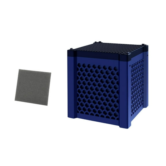 SDJMa Activated Carbon Water Purification Block - Removes Odors & Improves Aquarium/Fish Tank Water Quality