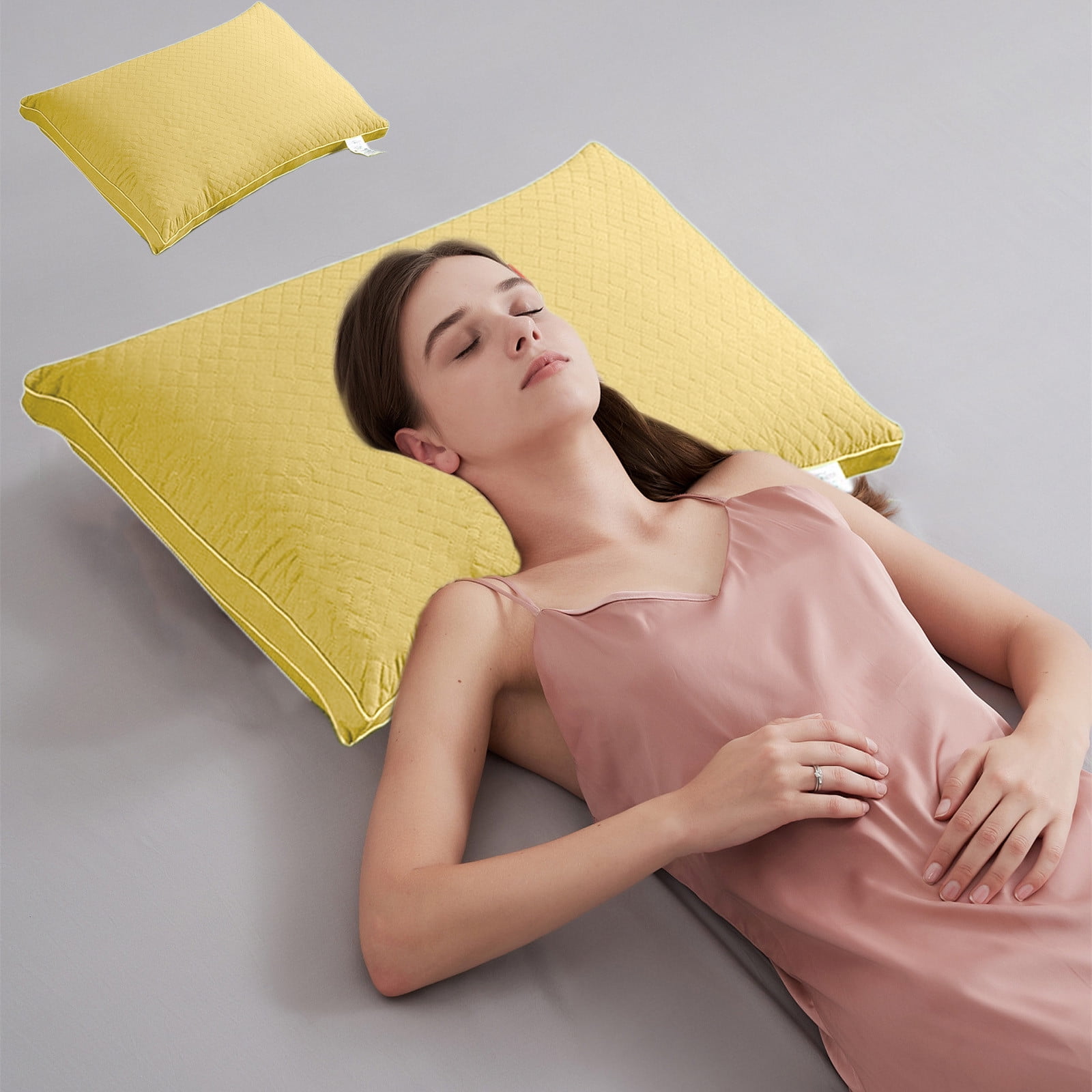 SDJMa Ai Cao Chinese Style Pillow, Neck Pillow, Neck Pain