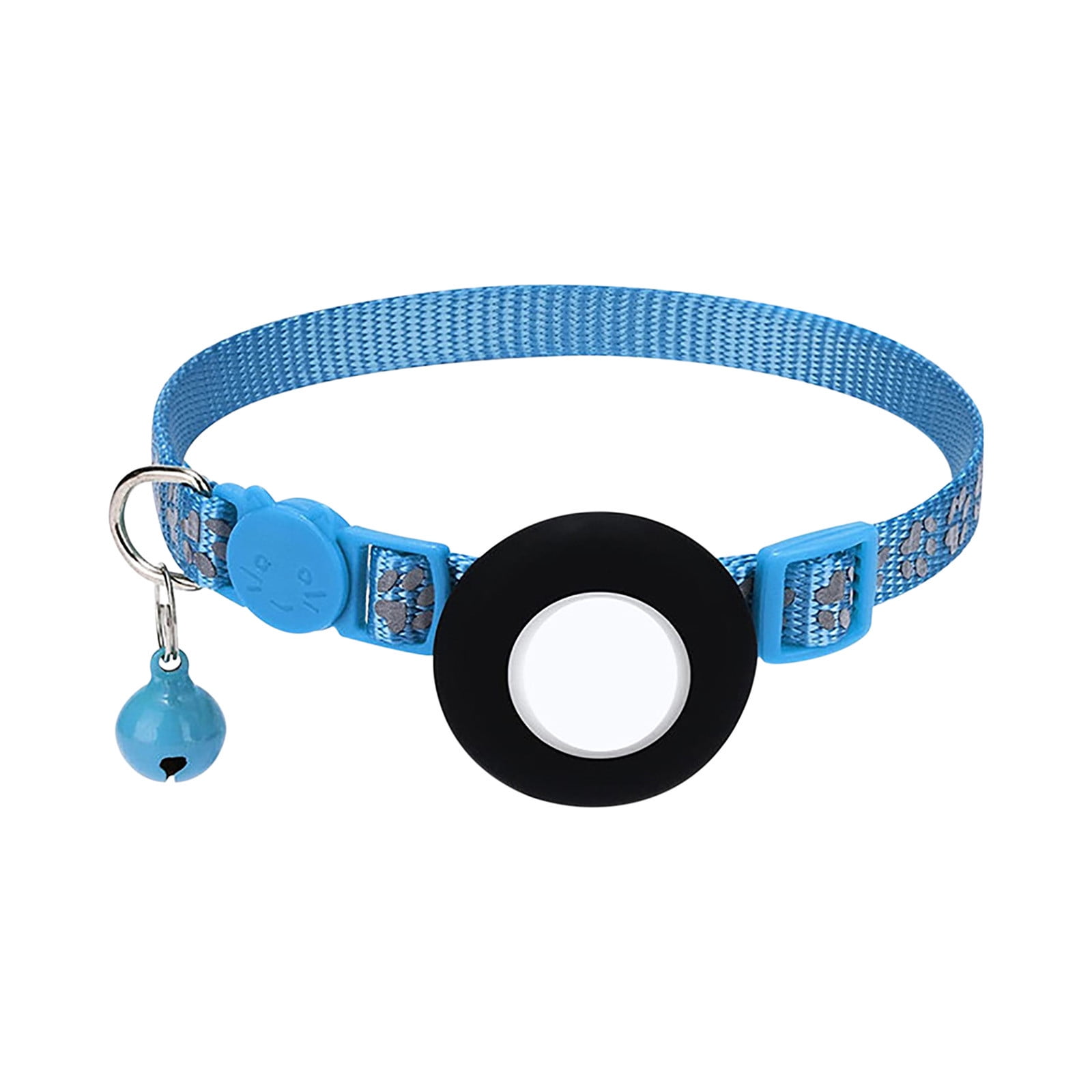 SDJMa Airtag Cat Collar Breakaway, Reflective Kitten Collar with Air