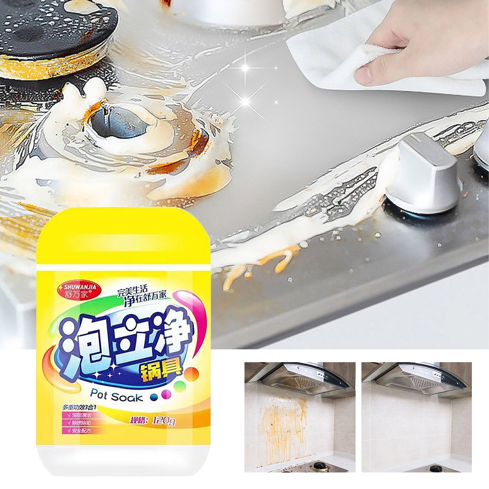 SDJMa AllPurpose Degreaser for HeavyDuty Cleaning，Powerful Kitchen