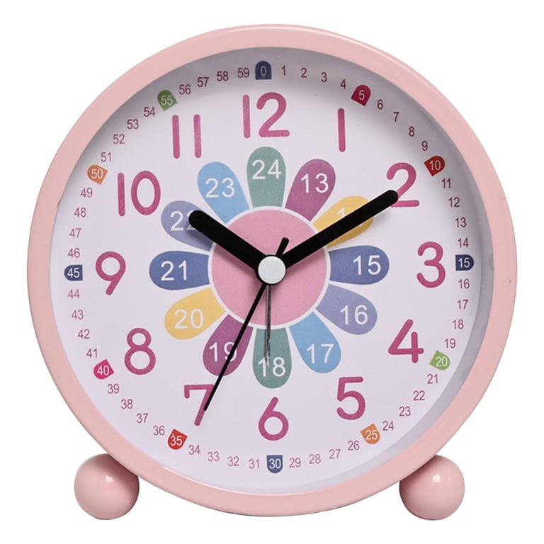 Small Clock Pushing Alarm Clock For Kids TFA Dostmann Analogue Alarm Clock Push, 60.1013.01 ...