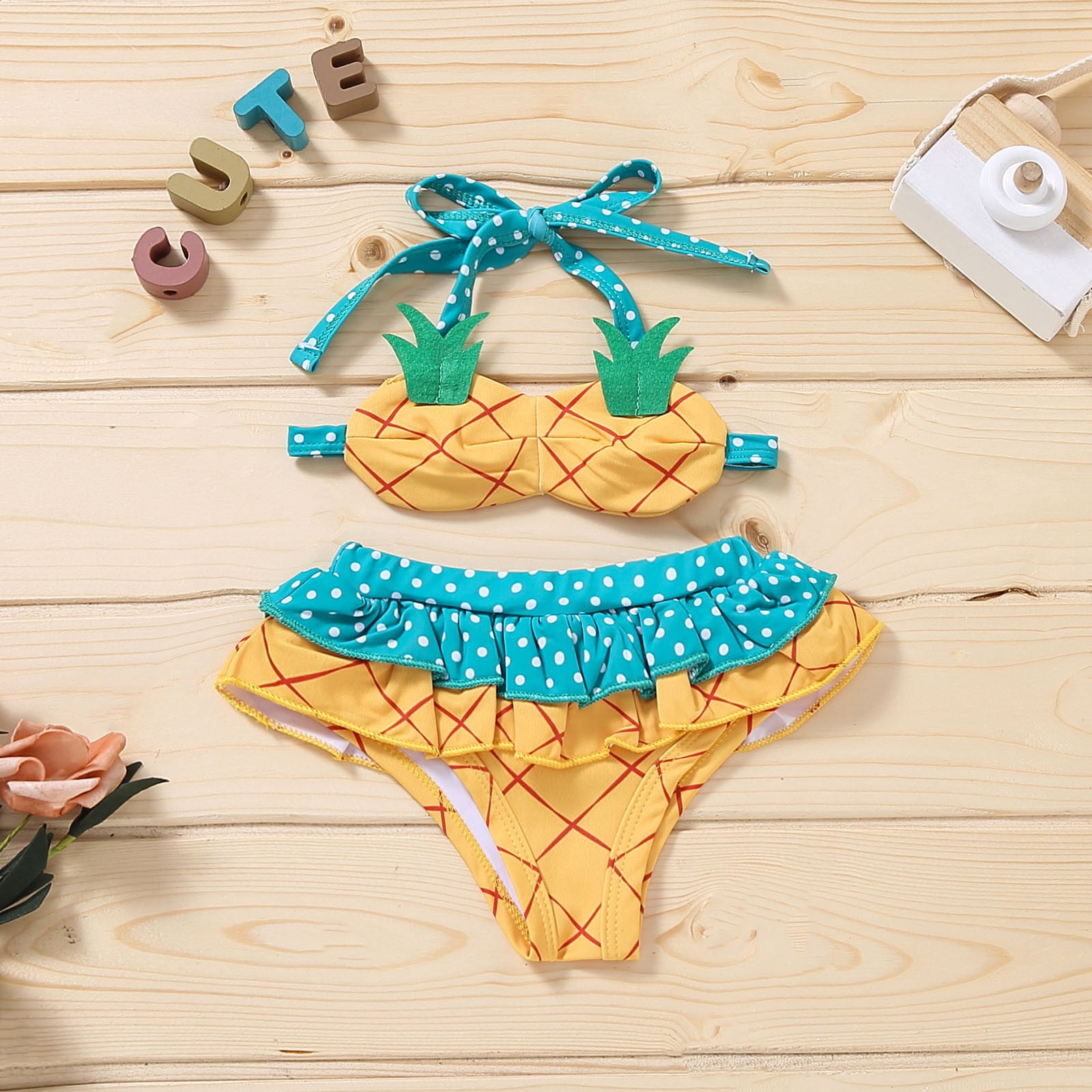 SDJMa Baby Girl Bathing Suit Baby Girl Bathing Suit Toddler Kids Girls