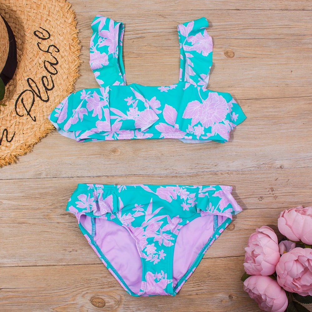 SDJMa Baby Girl Bathing Suit Baby Girl Bathing Suit Toddler Kids Girls