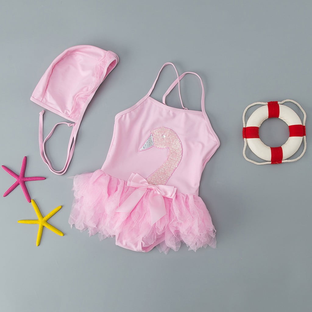 SDJMa Baby Girl Bathing Suit Baby Girl Bathing Suit Toddler Kids Girls