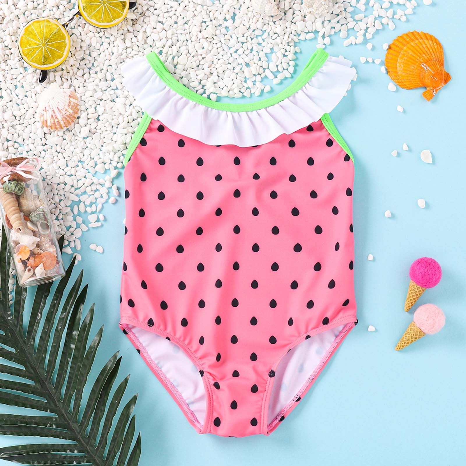 SDJMa Baby Girl Bathing Suit Baby Girl Bathing Suit Toddler Kids Girls