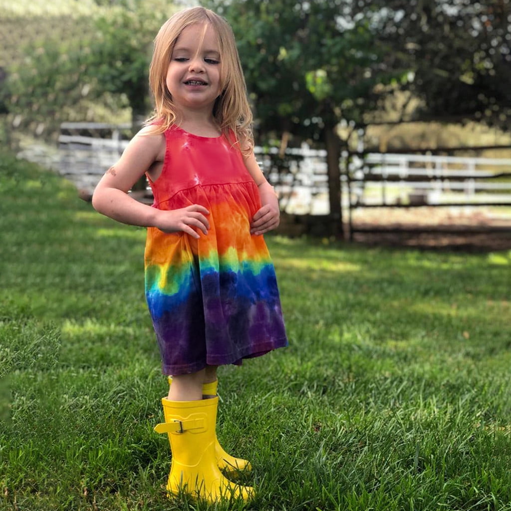 Girls tie 2024 dye clothes