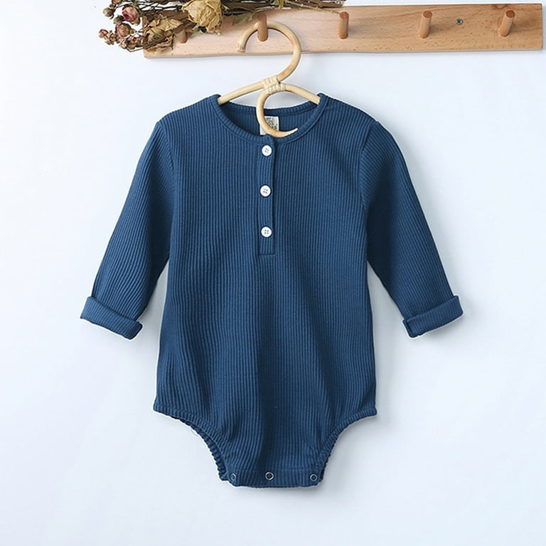 Solid Ribbed Romper Solid Ribbed Romper