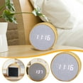 SDJMa Bluetooth Alarm Clock , Dimmable LED Clock Display and Dual Alarms, Ideal for Bedroom