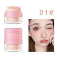 thumbnail image 1 of SDJMa Blush Stick Blush Cream Rouge People Cushion Powder Blusher Skin Friendly Rouge Powder Nude Makeup Skin Tone Matte Bowl Cut Pat Powder Rouge Powder, 1 of 4