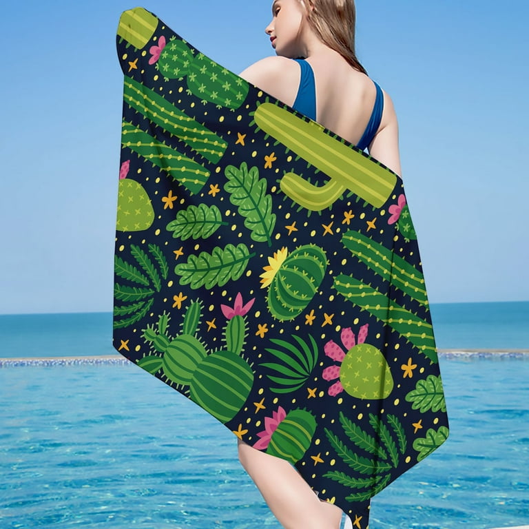 This Oversized Beach Towel That Dries Quickly Is on Sale