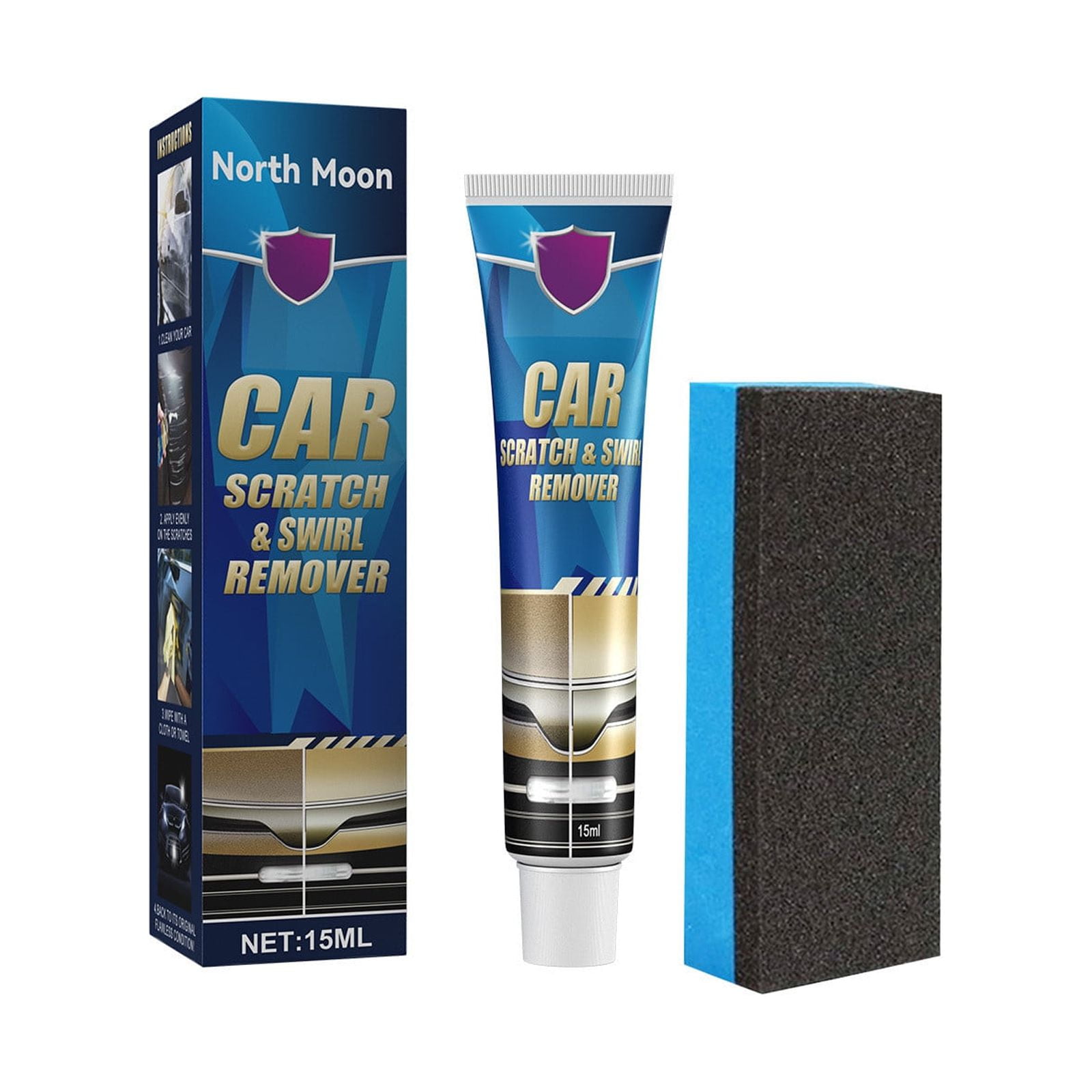 SDJMa Car Scratch Remover,Car Scratch Remover for Deep Scratches,Car