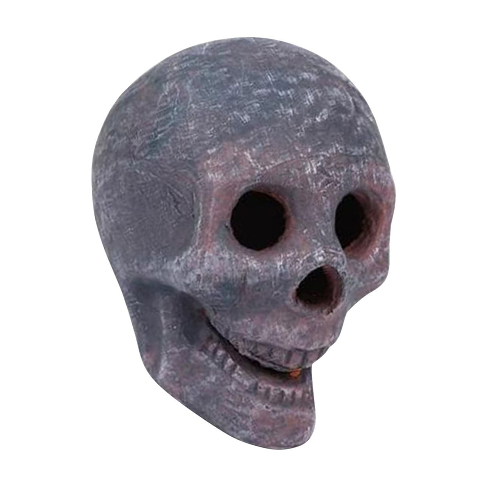 Ceramic Fireproof Fire Pit Skull Reusable Imitated Human Skull For Gas Beige A1q2 10n687be