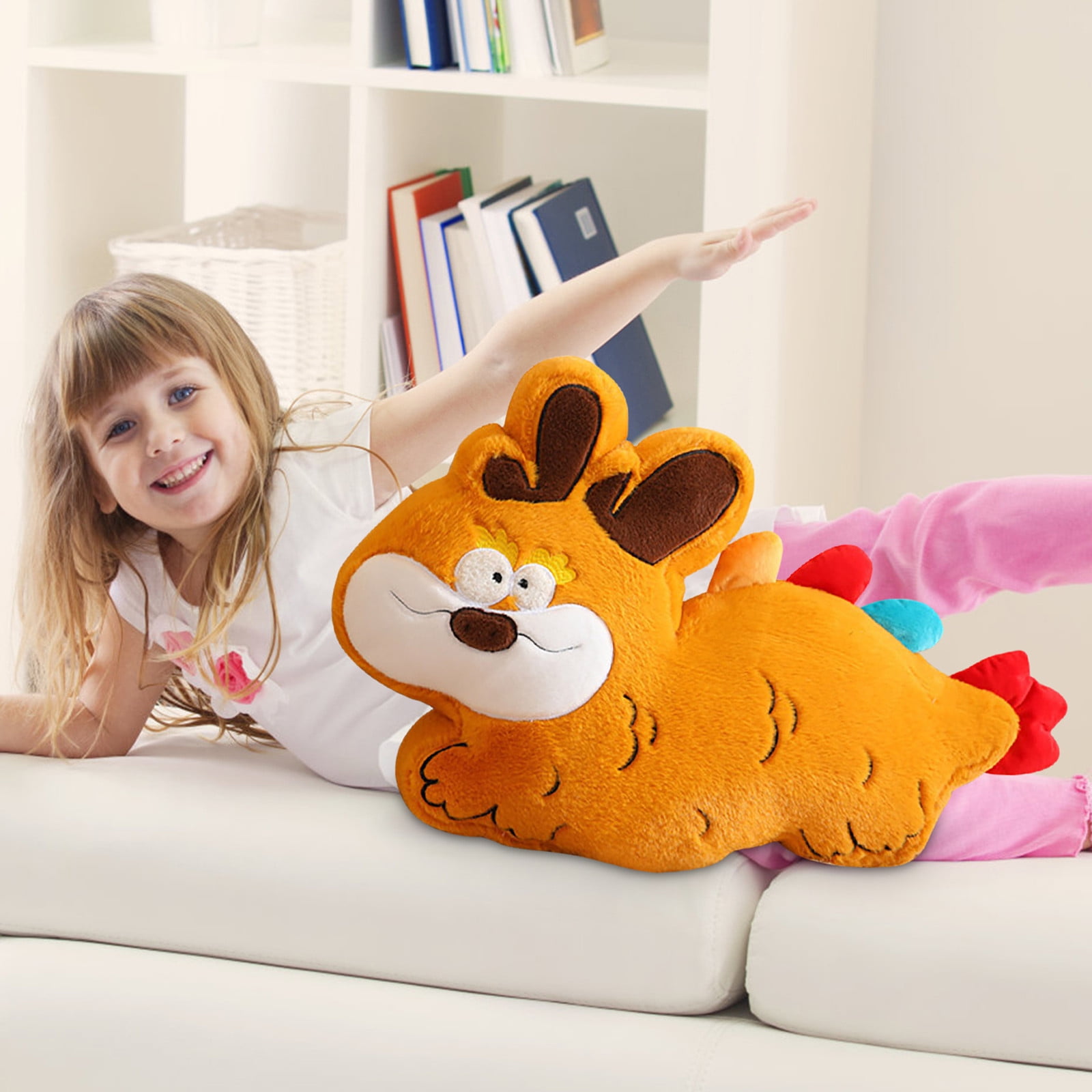 SDJMa Chinese Dragon Plush Doll, Funny Dragon Stuffed Animal Toys, 2024